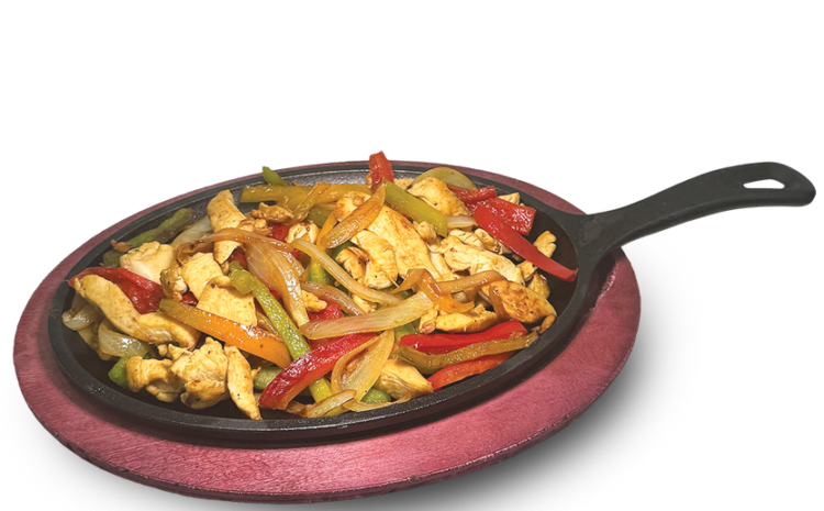 Fajitas de Res o Pollo