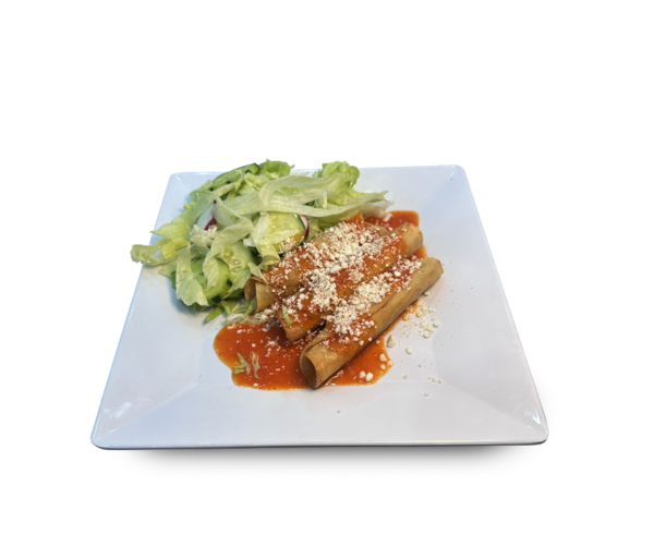 Tacos dorados pollo y papa (3)